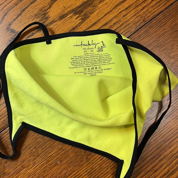 Intimately FP Andi Square Neck Ribbed Seamless Longline Bralette - Picture 8 of 10